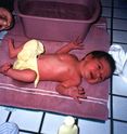 Getting a bath