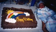 Kaija's first birthday cake