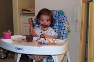Chocolate pudding face