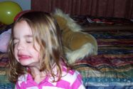 Goofy girl!