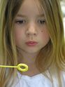 Kaija takes her bubbles seriously