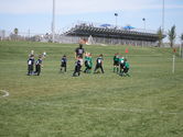 Play in front of the other teams goal
