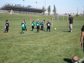 Kaija with a chance to score