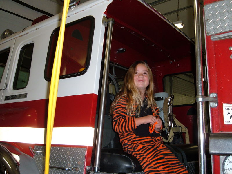 At the firehall
