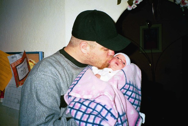 Daddy kisses
