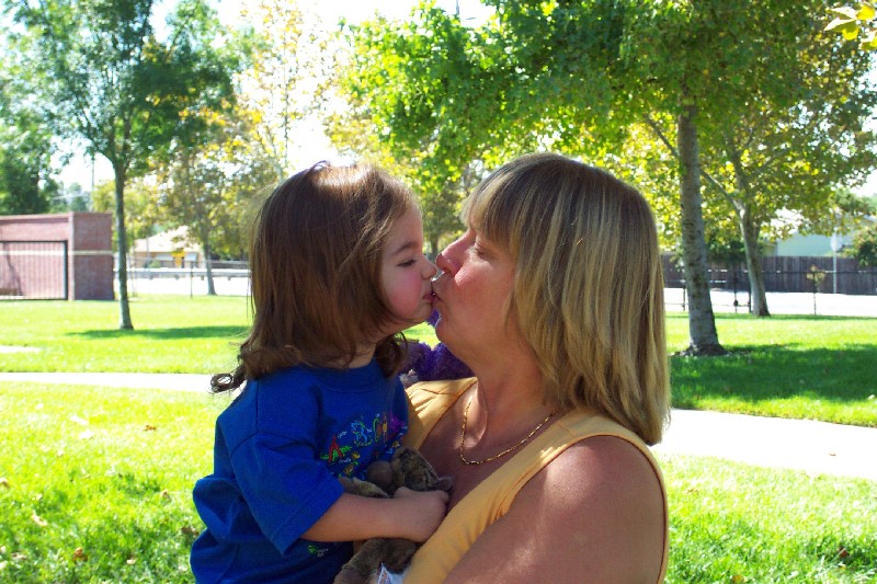 Nana kisses!
