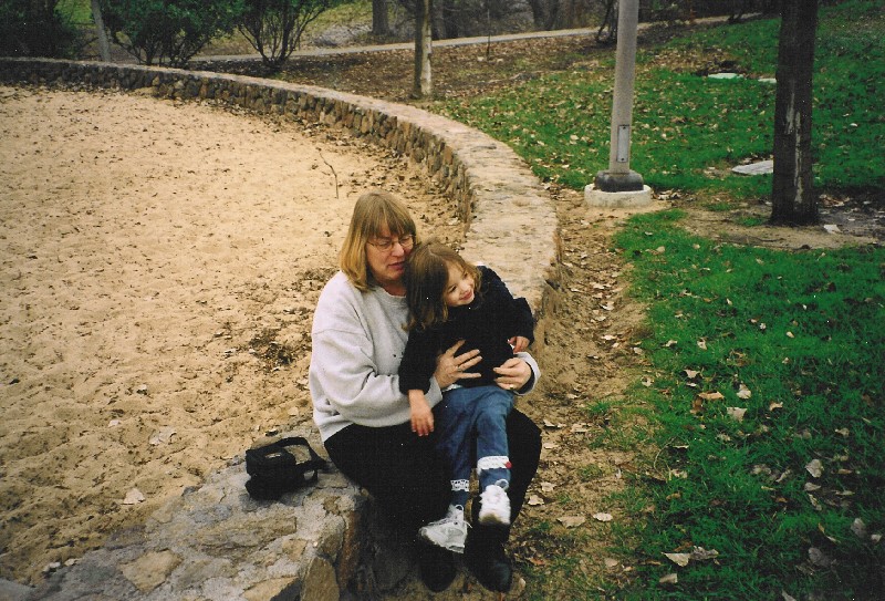Kaija and Nana bonding
