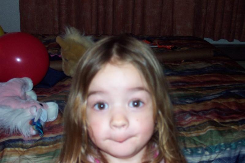 Goofy girl!
