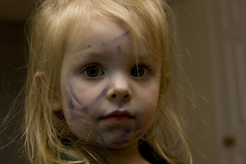 Maddi proves that little girls should be allowed to wear and do their own makeup
