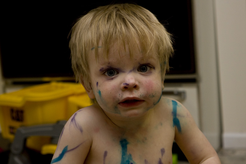 A still from the show "When Markers Attack"
Keywords: James