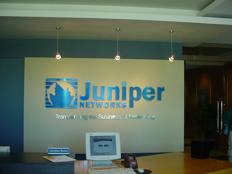 Juniper Networks lobby
