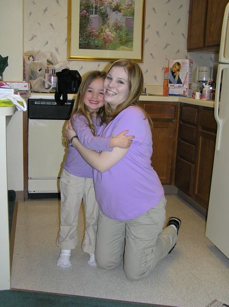 Kaija & Heather looking like twins

