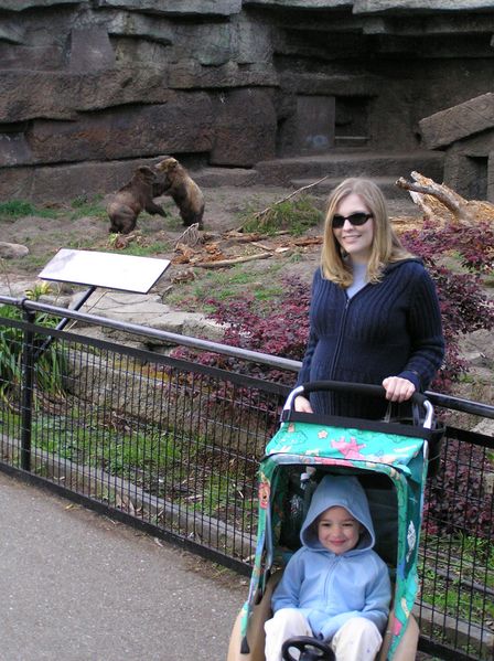 Kaija & Heather and bears
