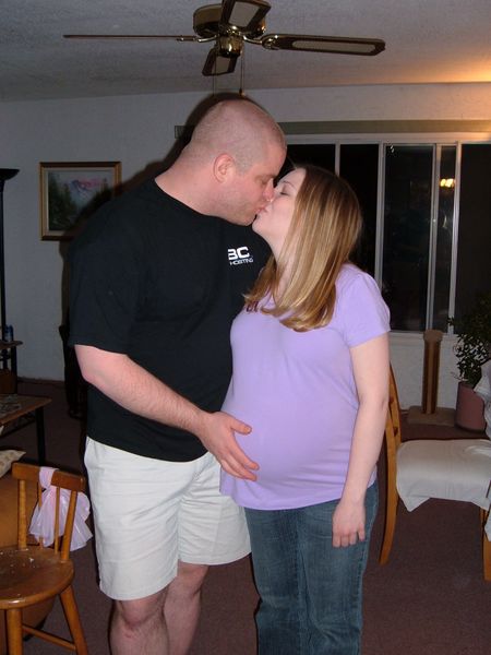 Chris & pregnant Heather
