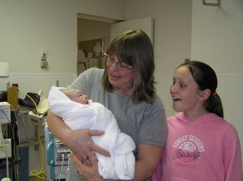 Nana and Rebecca (second cousin)
