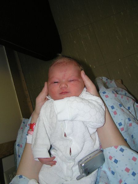 Talking to Grandma on the phone
