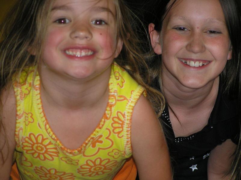 Kaija and Rebecca at the park
