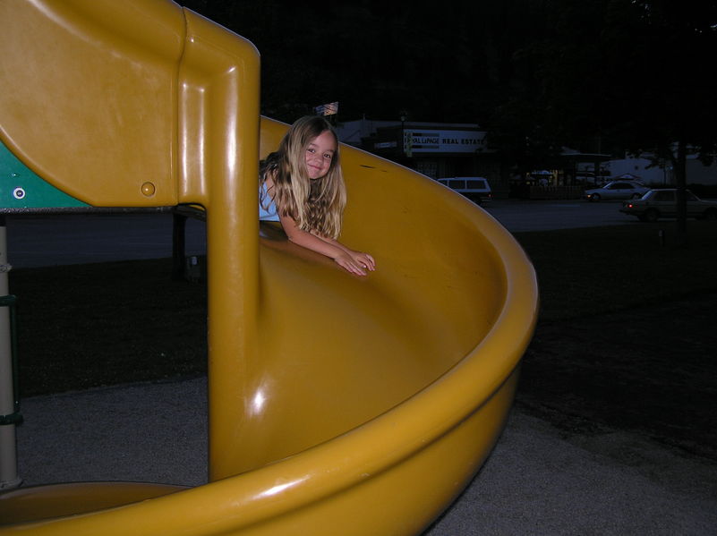 At the playground
