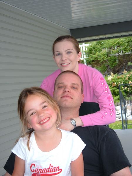 Kaija, Daddy and Heather

