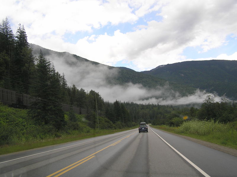Low hanging clouds
