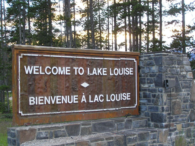 Welcome to Lake Louise
