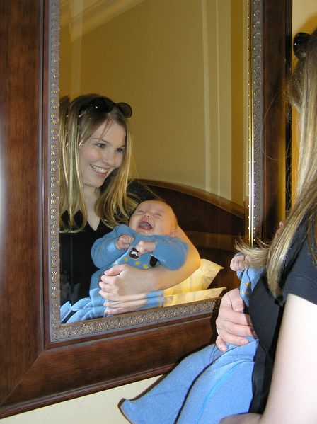 Mommy & Maddi playing (Maddi laughing uncontrollably)
