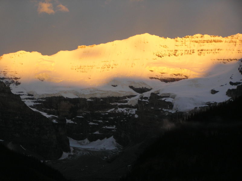Lake Louise glacier
