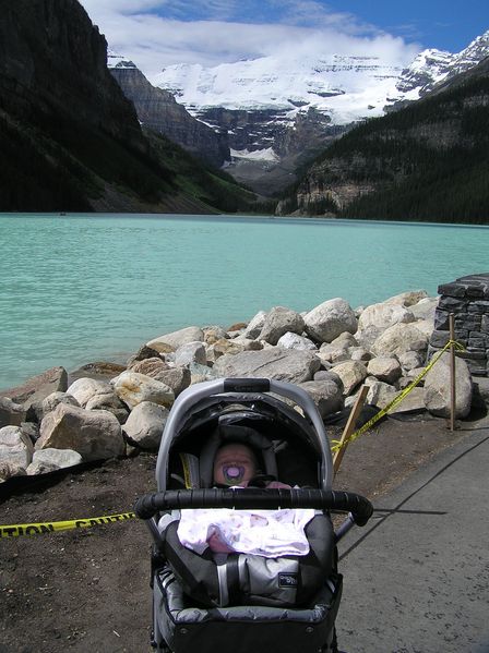 Maddi at Lake Louise
