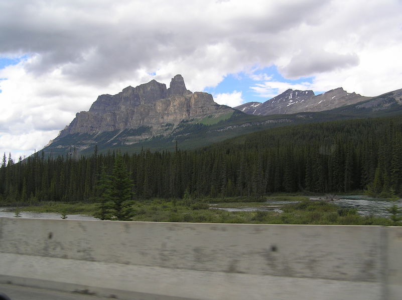 Rocky Mountain butte
