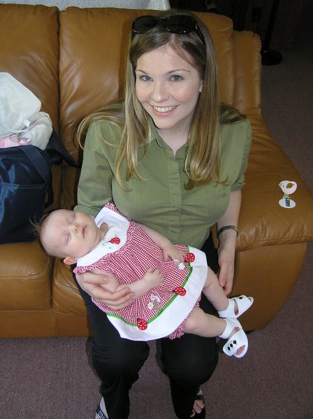 Mommy & Maddi [10 weeks old]
