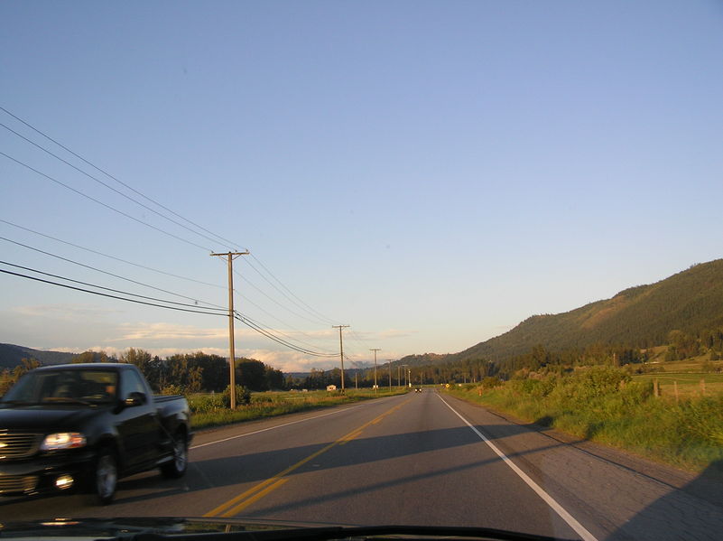 Beautiful view, just east of Vernon
