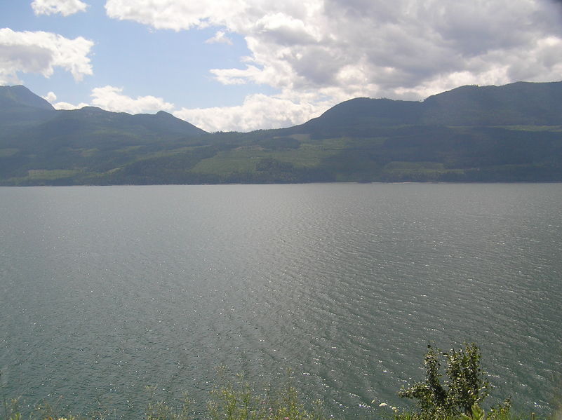 Arrow Lake, just north of Nakusp
