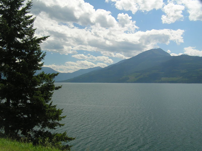 Arrow Lake, just north of Nakusp
