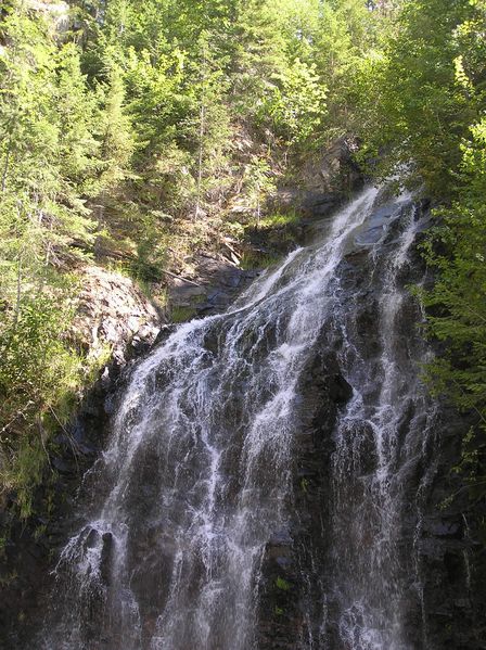 Ione Falls, north of Nakusp
