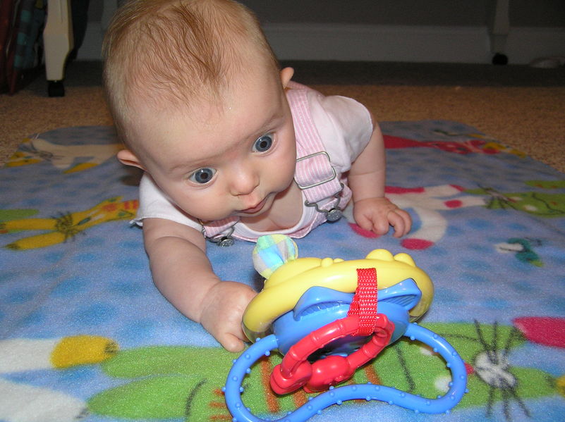 Tummy time
