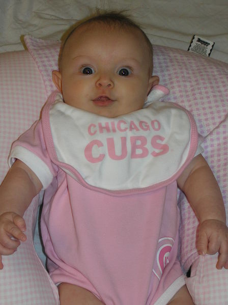 Maddi loves the Cubs
