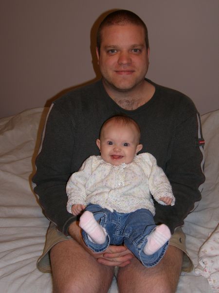 Daddy and Maddi
