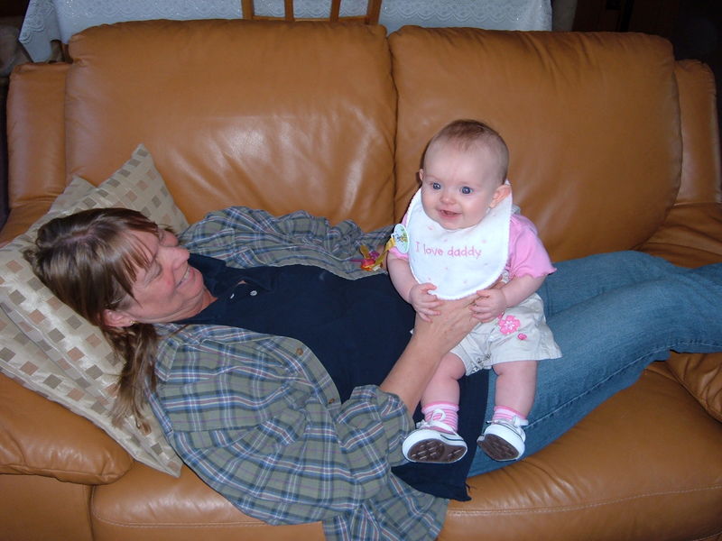 Chilin with Nana
