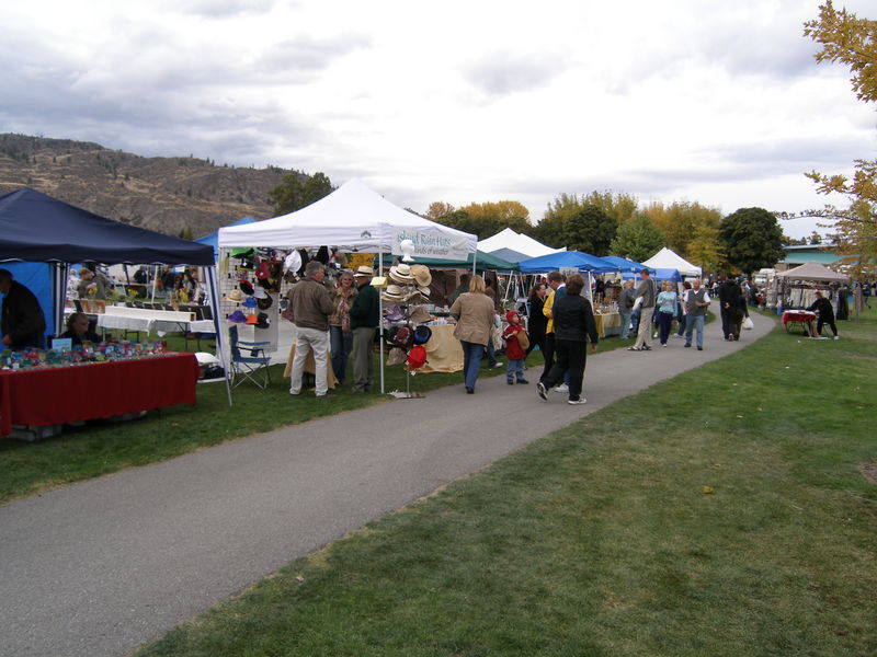 Some of the vendor booths
