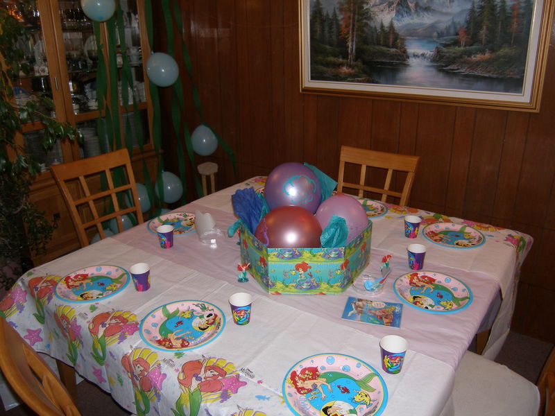 Heather and Auntie Kathy decorated for Kaija's birthday
