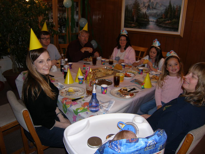 Dinner was yummy, we had mexican
