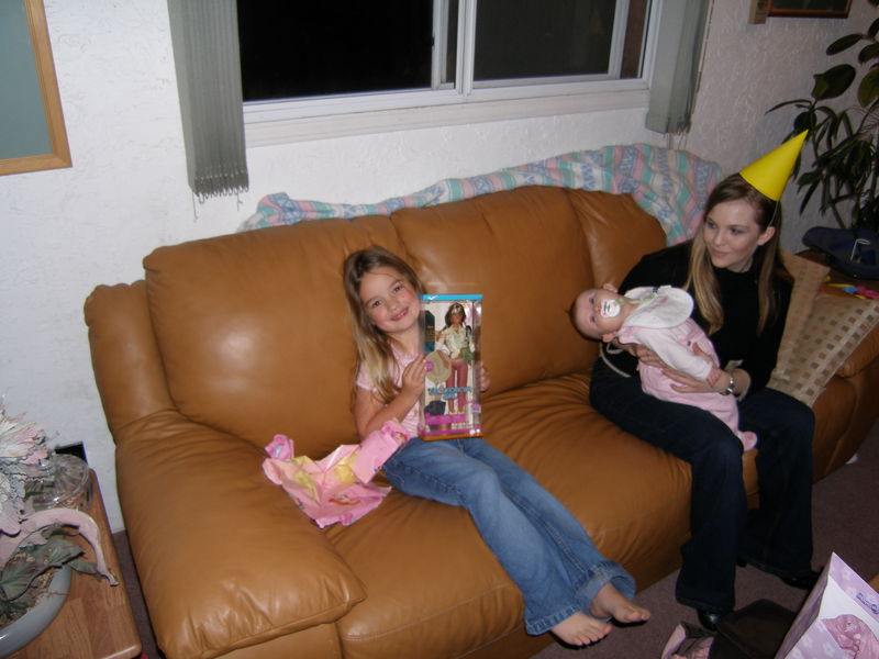 I got a Barbie!
