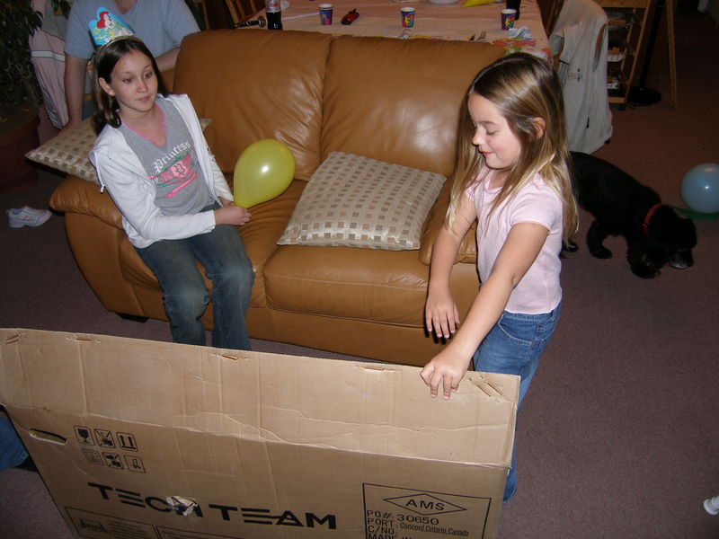 What could be in this huge box?
