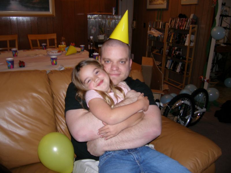 Hugs from Daddy
