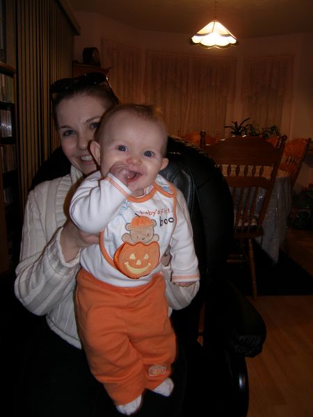 Maddi's first boo

