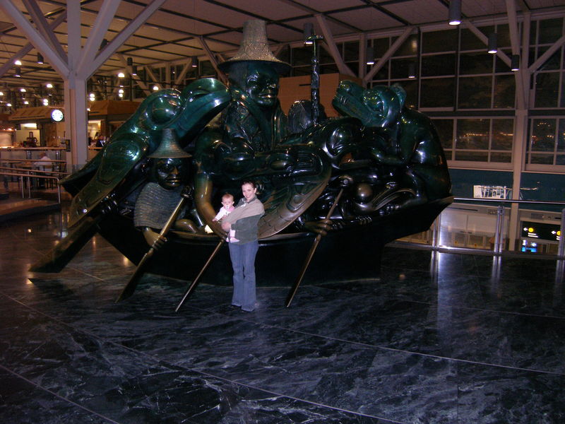 At the Vancouver Airport
