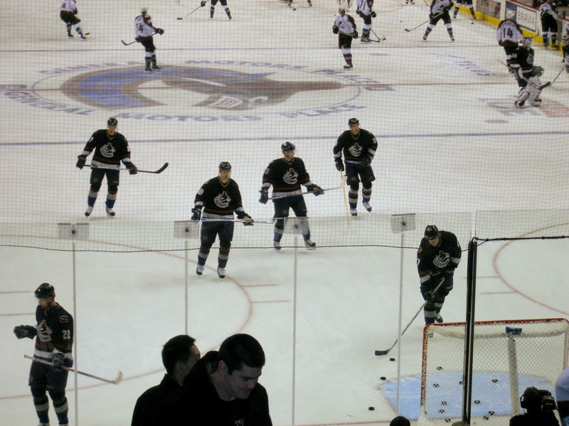 Pre-game warm-ups

