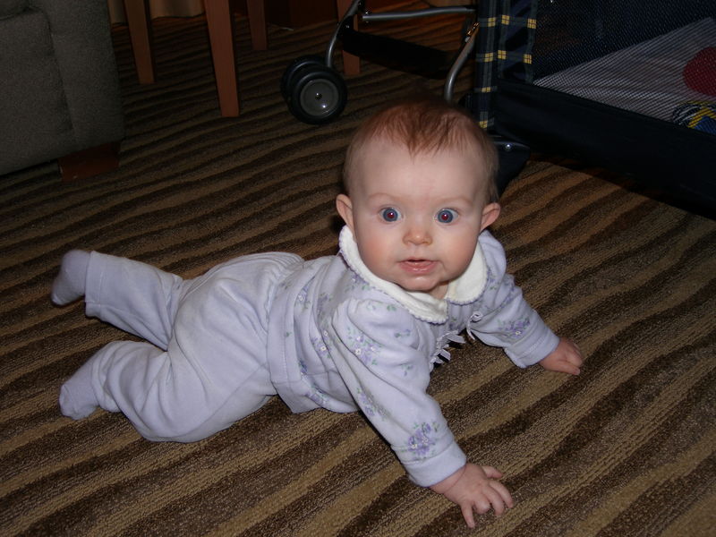 I'm so close to crawling now
