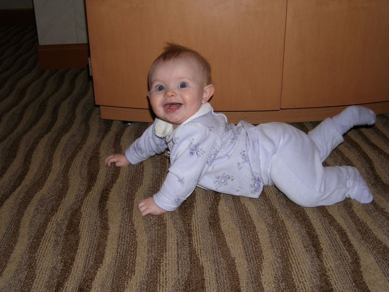 BIG blue eyes!
