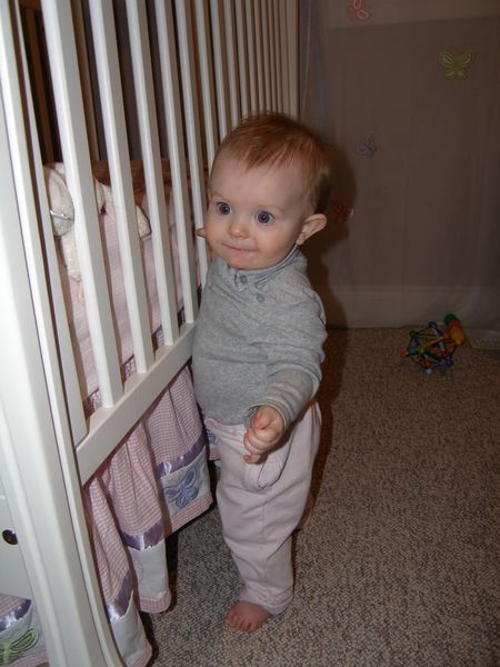 One-handed standing

